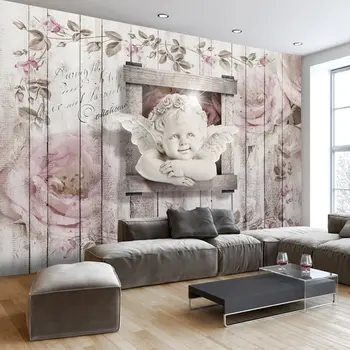 

Wall mural-Sweet little Angel - 300x210 cm