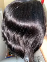 Peluca de onda de encaje Frontal para mujer, cuerpo 13x4, cabello humano Remy peruano, prearrancado con pelo de bebé, peluca de cabello humano con encaje Frontal 150%