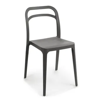 

Dining Chair Grey Plastic (51 x 83 x 46 cm)