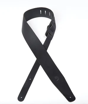 

25tl00-dx thick leather leather belt for guitar, 63,5mm, black, Planet Waves