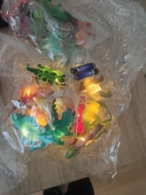 String-Light World-Decor Dinosaur Jurassic Party Christmas LED 10 for Kids Children's