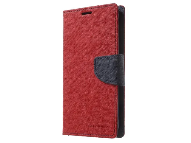 Чехол Mercury Goospery Fancy Diary Case для Samsung Galaxy J3 2016 J320 (красный винилискожа) | Мобильные