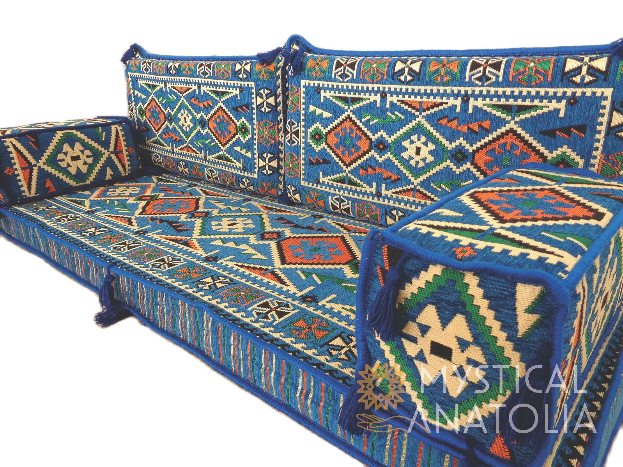 Arabic Floor Seating / Arabic Floor Sofa / Majlis Couches Oriental Seating Benc Cushions Jalsa