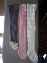 YWHUANSEN-pantis transpirables de algodón para niñas pequeñas, mallas tejidas de malla, 0-6 años, primavera, verano y otoño