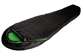 

Sleeping bag high peak Pak 1300, Black/Green