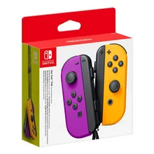 Беспроводной геймпад nintendo Joy-Con фиолетовый оранжевый