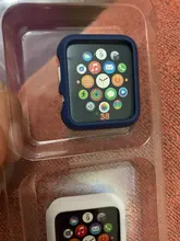 Funda protectora para Apple Watch SE Series 6 5 4 3, moldeado por inyección, 40mm, 44mm, 38/42mm, parachoques para iWatch Frame, 15 colores