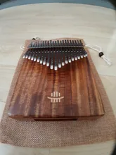 Musical-Instrument Accessories Piano-Gecko Thumb Wooden Hluru Kalimba 21-Key 17 