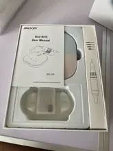 Nuevo diseño de lijadora eléctrica de uñas, 35000 RPM, máquina de manicura de Metal con pantalla HD, equipo de arte de uñas