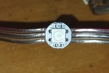 50x Pre-soldered WS2812B LED Heatsink 5V 5050 RGB WS2811 IC Built-in & 10cm Wire