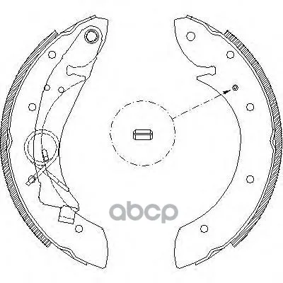4419.00_=430 100-Sx!Колодки Барабанные Peugeot Partner, Citroen Berlingo 96/Xsara Picasso All 00 Remsa 441900 Remsa арт. 441900