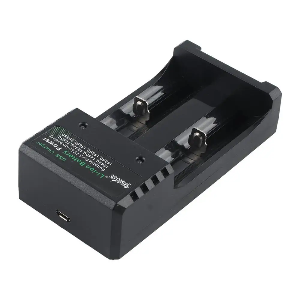 2 шт 3 7 V 8800mAh аккумуляторная 26650 батарея литий ионная с зарядным устройством для