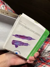 Biomaser-agujas de cartucho de maquillaje permanente Revolution, agujas para Kit de máquina de tatuaje, cejas, 1R,2R,3R,5R, 10 Uds.