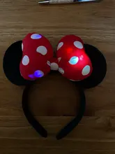 Original de Disney-tocado de juguete de Mickey Minnie Mouse sombreros princesa Mickey Minnie orejas chicas bandas para el cabello de la cabeza de chico regalo