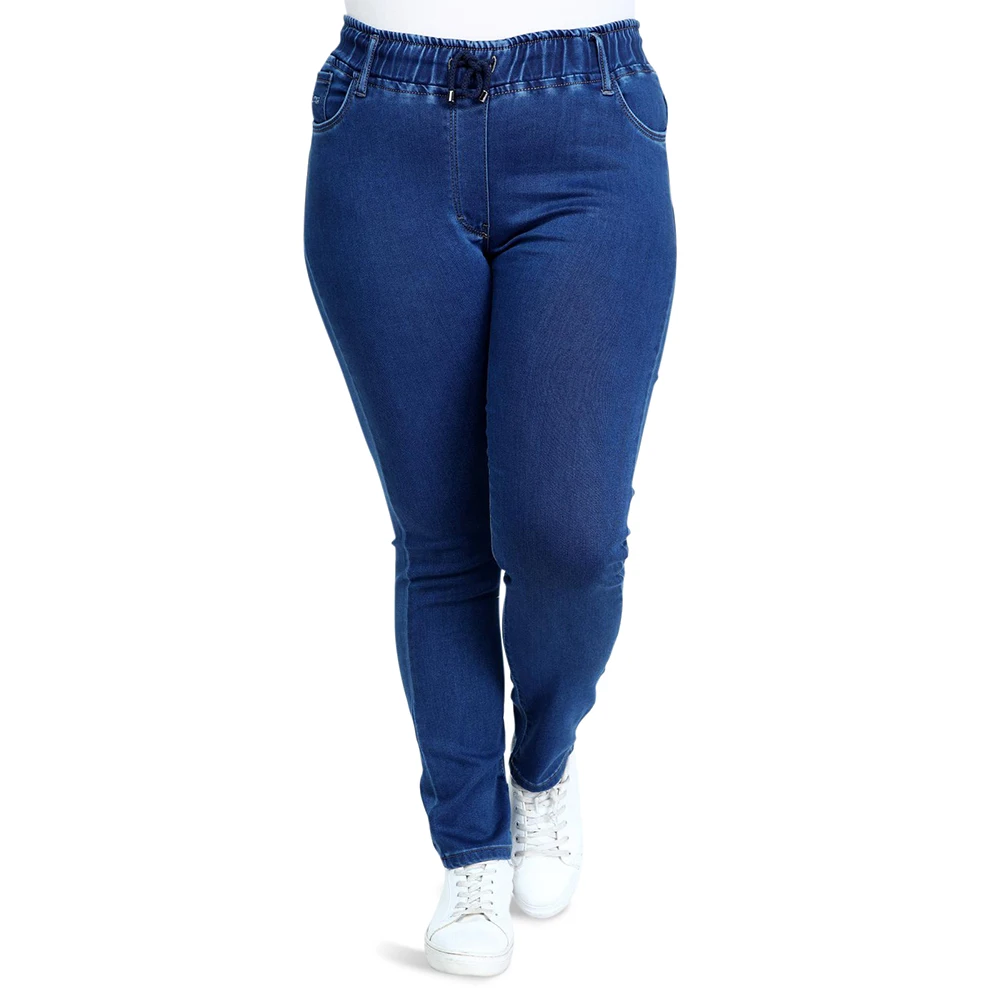 hanezza-plus-size-women-fashion-2021-winter-clothing-elastic-waist-high-rise-full-length-elegant-denim-trousers-2xl-7xl-large-size-highly-seasonal-chic-jeans-44-54-eu-casual-wear-female-blue-dark-blue