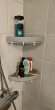 Storage-Shelf Shampoo-Holder Caddy Washroom-Gadgets Wall-Organizer Home Corner