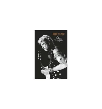 

POSTER JOHNNY HALLYDAY SIGNATURE