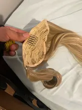 HAIRRO-coleta larga y Lisa para cola de caballo, horquillas, extensión de cabello sintético