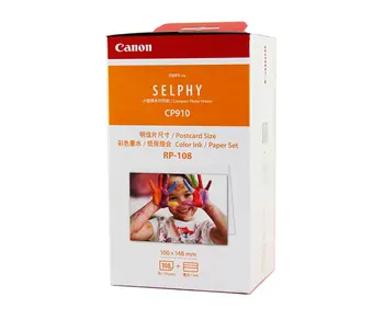

CANON RP-108 REPLACEMENT PART FOR CANON SELPHY CARTRIDGE + PAPER