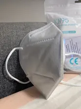 Mascarilla de seguridad FFP2 KN95 de 5 capas, Máscara protectora con filtro, antipolvo, reutilizable, envío rápido