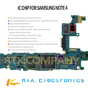 

MAX98505 PMI8994 PM IC For SAMSUNGS NOTE4 N910F N9100 S5 PMB9933 PMA8084 Baseband Power IC RF Antenna W9012 BCM47531 GPS Chip