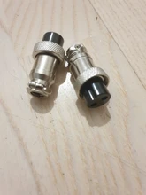 Socket-Plug Aviation Connector Female GX16 Wire-Panel 1pc 16mm L80-87 2/3/4-/..
