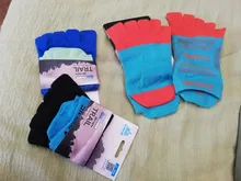 Five-Toe Socks AONIJIE Running-Marathon-Race-Trail Quarter Athletic for E4801 3-Pairs