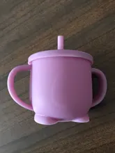 Fuente de alimentación de bebé, tazas para bebé, tazas para bebé, de silicona, a prueba de fugas