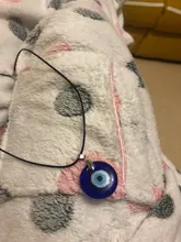 1pc de cristal azul de mal de ojo 30mm mal de ojo encantos colgantes de collar para las mujeres mal de ojo collar de accesorios de joyería resultados haciendo