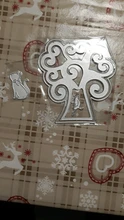 Troqueles de corte para manualidades, decoración de troqueles con forma de árbol de Navidad, tarjeta de papel para álbum de recortes, troquelado, nuevo diseño