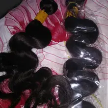 Queenlife 30 32 34 36 38 40 pulgadas cuerpo onda mechones brasileño extensiones de pelo ondulado mechones 100% extensiones de cabello humano mechones 1/3/4 piezas de cabello Remy