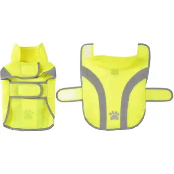

Reflective raincoat-Yellow-35 cm-For dogs