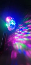 Luz LED USB para discoteca y escenario, bola de luz portátil para fiesta familiar, barra de luz colorida, lámpara de efecto de escenario para discoteca, iluminación para teléfono móvil, novedad