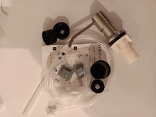 Soap-Dispenser Soap-Bottle Kitchen-Sink-And-Tube-Kit Brushed-Nickel No-More-Refills 