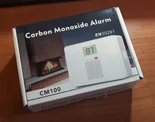 Probador de monóxido de carbono para el hogar, alarma de CO con Sensor de 5 años, utensilio práctico para el hogar, funciona con batería de 85DB, aprobado por la CE, para regalo