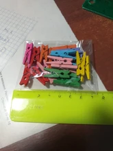 Clips de madera hechos en China, Clips de 25mm, 35mm, 45mm, 60mm y 72mm de Color, pinzas para fotos, pinza de ropa artesanal, Clips de decoración para escuela y oficina