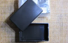 Caja de Proyecto de plástico ABS resistente al agua, caja de instrumentos, caja de almacenamiento, suministros electrónicos para el hogar, color negro, 2 uds.