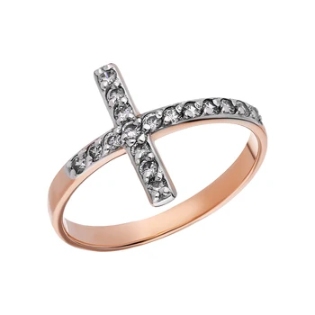 

Silver ring with cubic zirconia sunlight sample 925