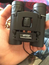 Binoculares potentes de 40x22HD, telescopio Monocular plegable de larga distancia de 2KM para caza, Camping, viaje y al aire libre