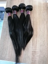 Ishow mechones de pelo lacio brasileño extensiones de cabello humano mechones de 30 32 24 36 38 pulgadas, mechones de pelo brasileño ondulado cabello virgen tejido