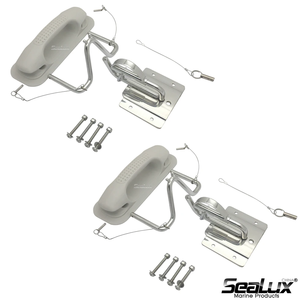 Sealux 2 комплекта на посылка Insta lock Quick Davits набор для надувных лодок с ручкой морской