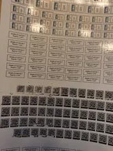 50 100 unids/lote No necesita aceite de recubrimiento/spray láser transparente/transparente agua tobogán de agua papel de calcomanía de papel de transferencia de agua para taza