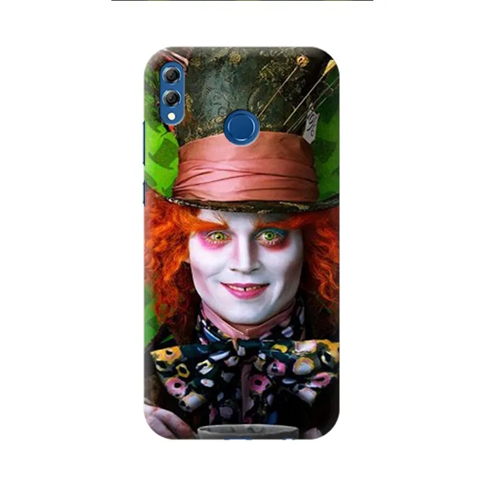 Чехол для телефона Huawei Honor 8x alice in Wonderland diyarinda johnny depp с рисунком | Мобильные