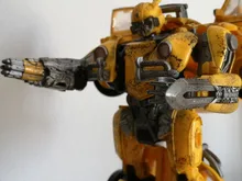 BMB-figura de acción de Transformers 5 para niños, 21CM, coche Robot en miniatura, deformación, juguetes, regalo, H6001-3