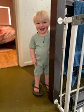 Ropa de moda para bebé, Pelele de Color sólido, ropa de algodón de manga corta con cuello redondo para recién nacidos de 0 a 24 meses