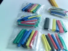 Kit de tubos termorretráctiles de aislamiento de poliolefina, surtido de encogimiento de calor, Cable de alambre, 164 Uds., 328 Uds.