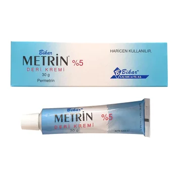 

Metrin Skin Cream 30 GR - Treatment of Parasites Caused by Scabies and Pubis Lice, Over Itching
