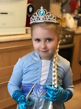 Elsa Dresses For Girls Princess Party Elsa Costume Snow Queen 2 Cosplay Elza Vestidos