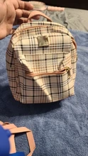 Mini mochila multifunción para mujer, bolso de teléfono para chicas adolescentes, Mochila pequeña a cuadros, mochila escolar