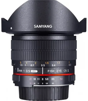 

SAMYANG 8MM F3.5 UMC fish eye CS II SONY E